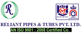 Reliant Pipes & Tubes mfg & supplier of Steel Pipes & Tubes
