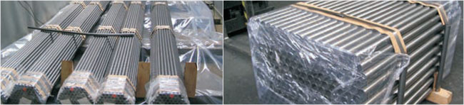 Seamless boiler tubes packaging